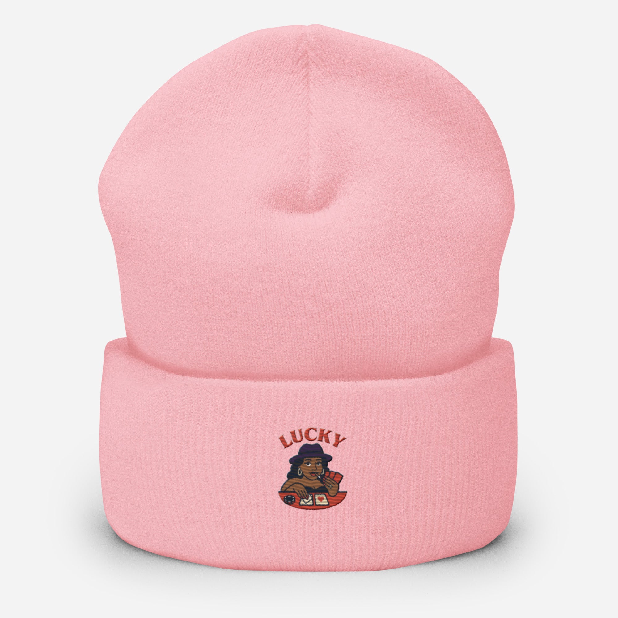 LUCKY Lady Cards — Cuffed Beanie by Island Originals