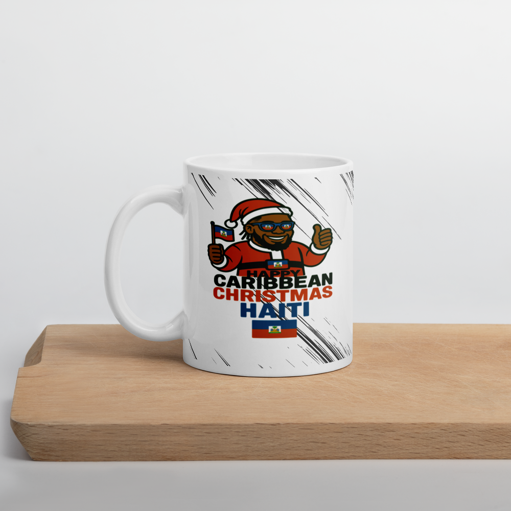 Happy caribbean christmas-mug haiti