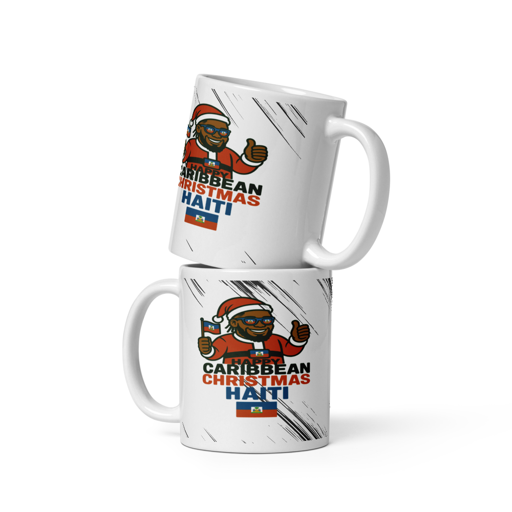 Happy caribbean christmas-mug haiti