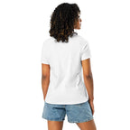 Person wearing a white t-shirt and denim shorts on a white background
